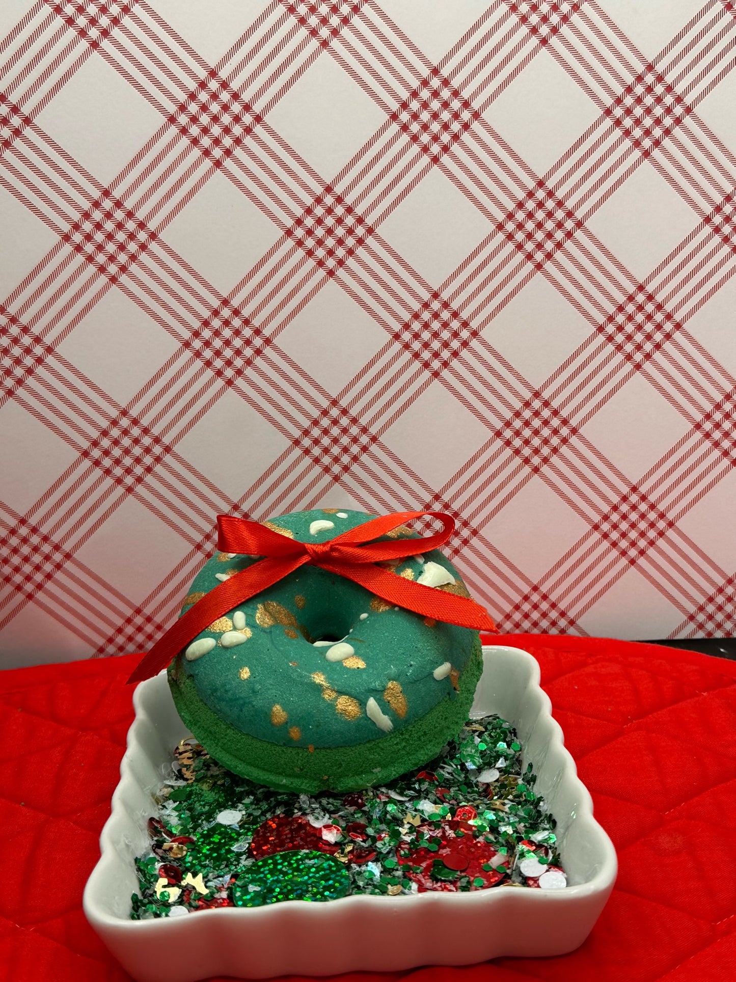 Christmas Wreath Bath Bomb
