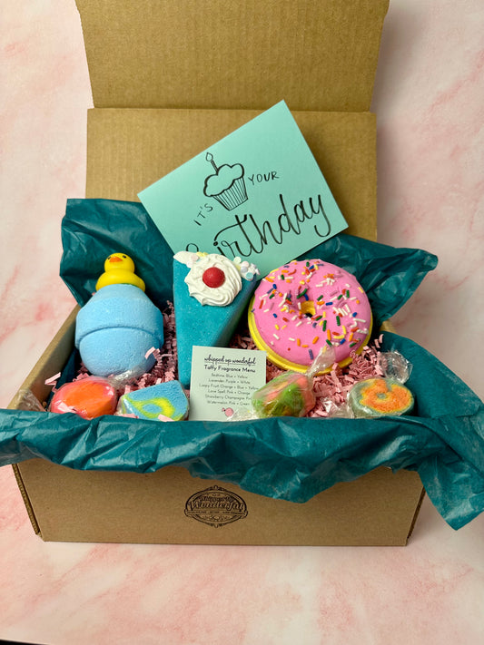 Birthday Bath Bomb Gift Box