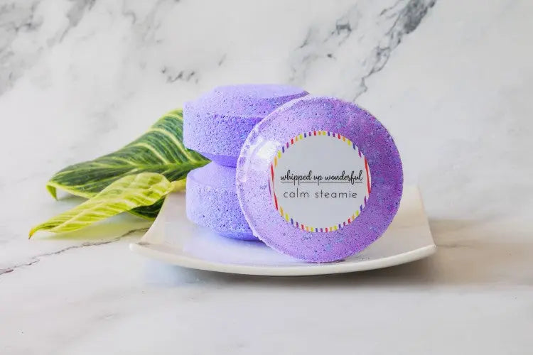 Calm Shower Steamies | Shower Steamers Whipped Up Wonderful