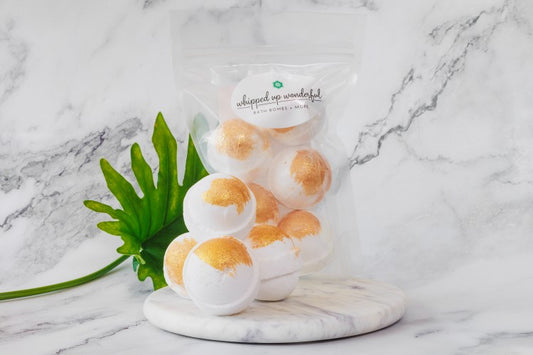 Milk and Honey Itty Bitty BomBombs