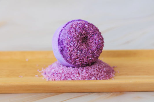 Lavender Druzy Bath Bomb