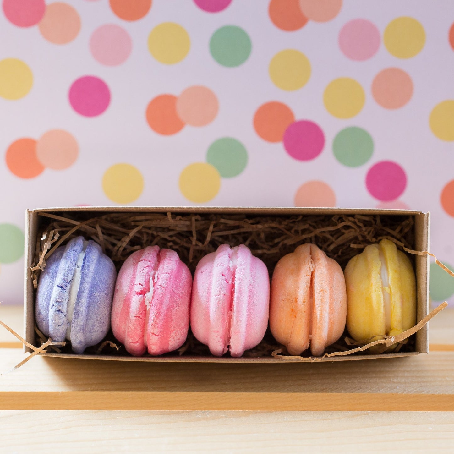 Bath Macarons - Shea Butter Bath Cookies - Whipped Up Wonderful