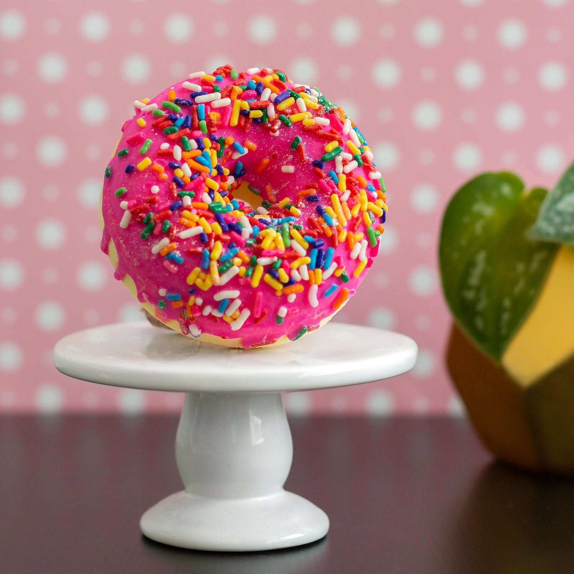 Birthday Cake Bath Doughnuts - Whipped Up Wonderful