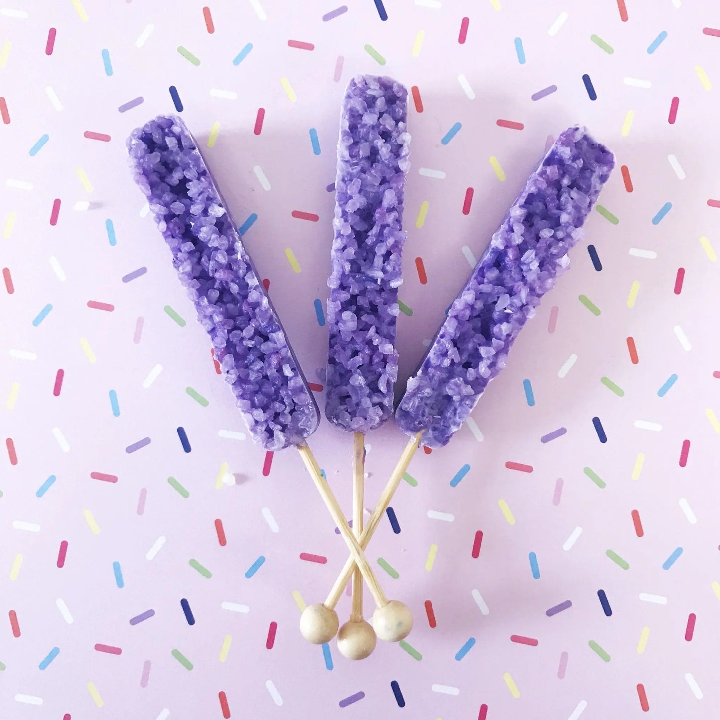 Lavender Bath Rock Candy - Whipped Up Wonderful