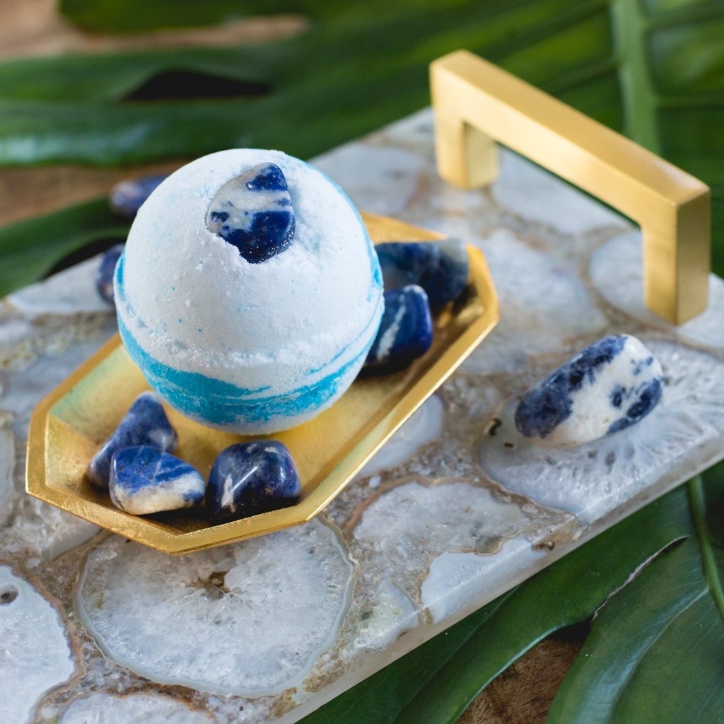 Sodalite Bath Bomb - Whipped Up Wonderful