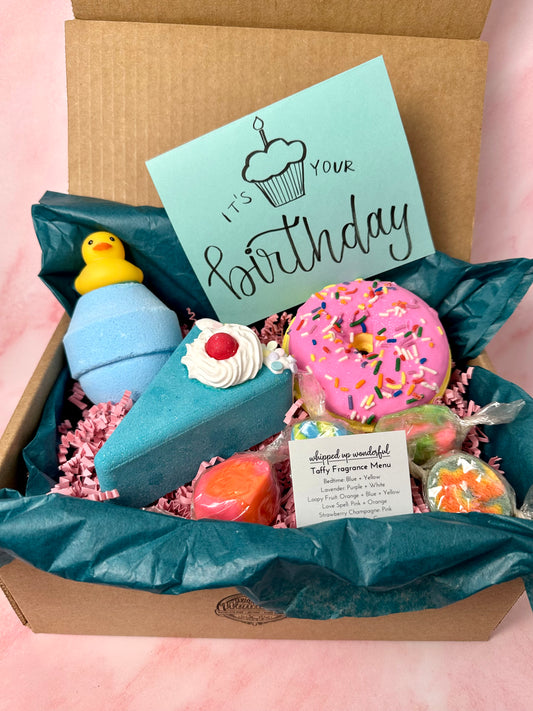 Birthday Bath Bomb Gift Box