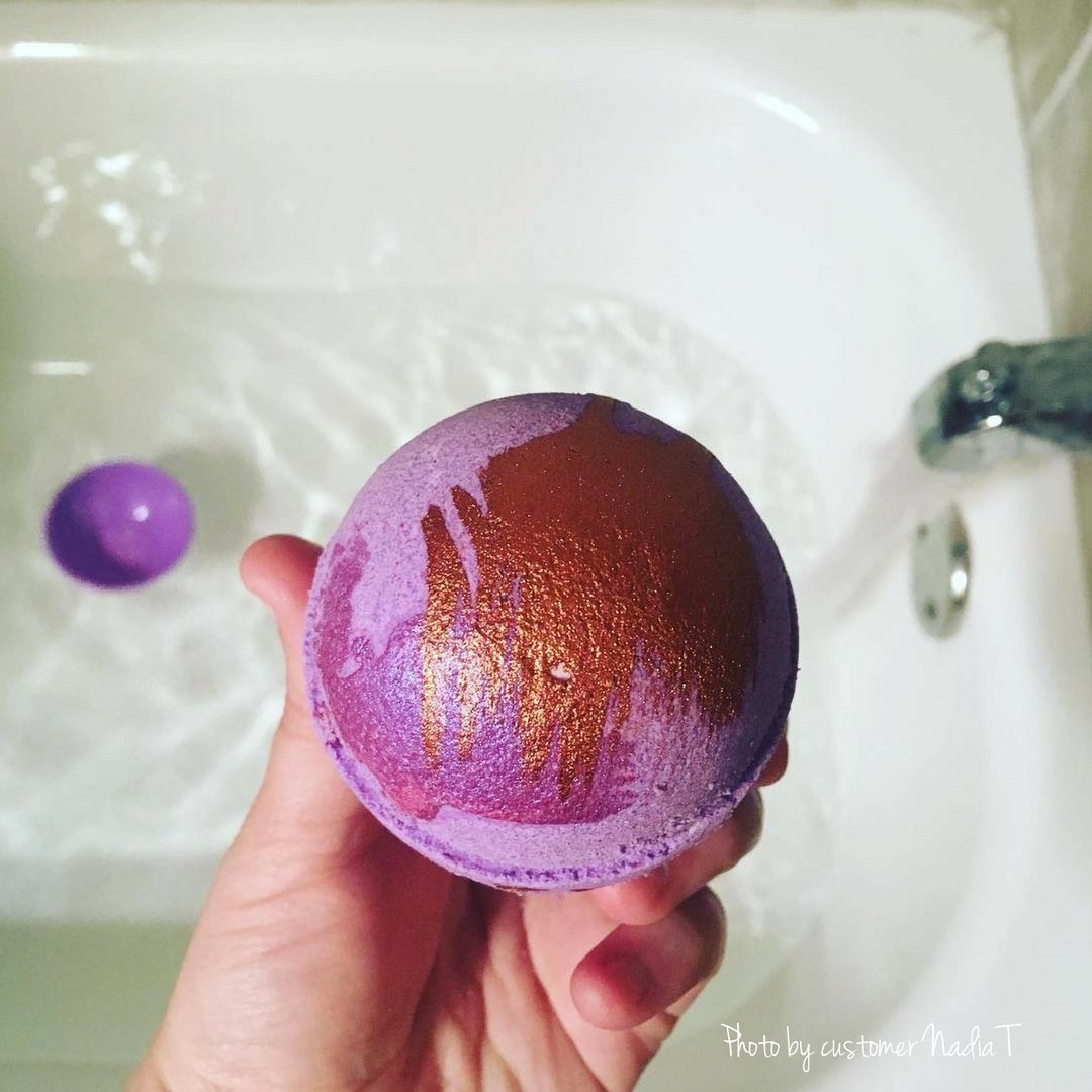 Brown Sugar & Fig Bath Bomb - Whipped Up Wonderful