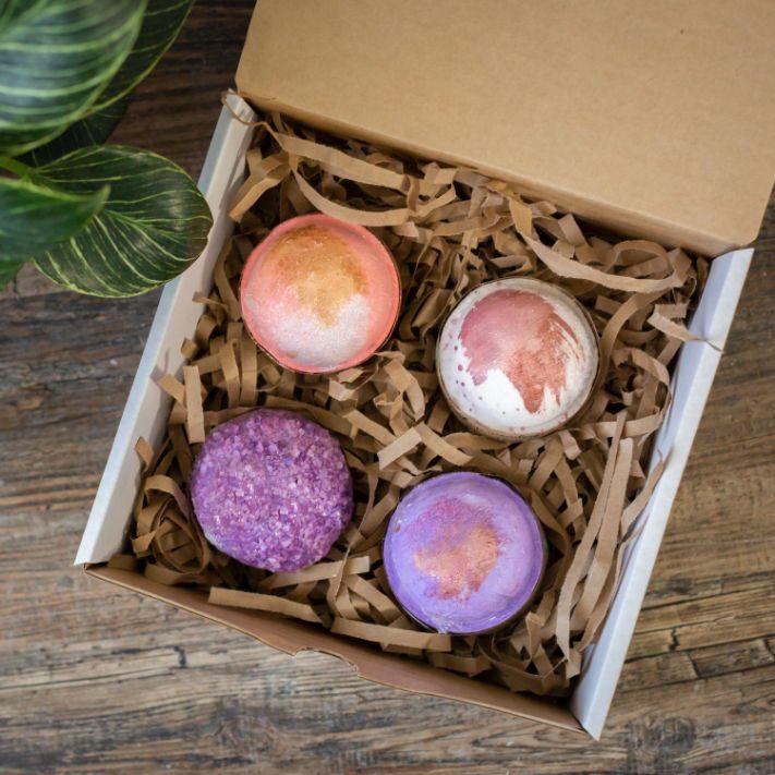 Small Bath Bomb Gift Box Set - Whipped Up Wonderful